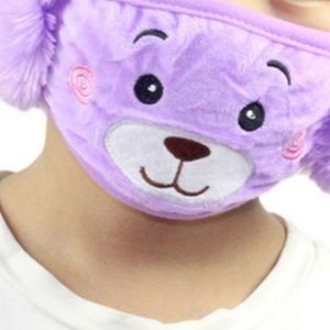 Children's Masks face protective wear purple